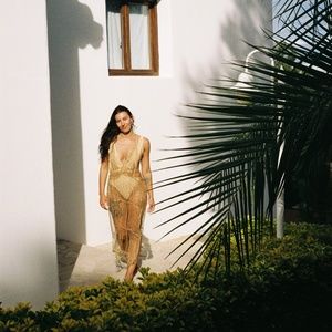 Michael Costello x Revolve Zayd Chain dress